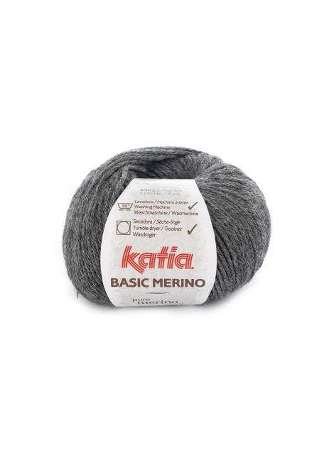 Katia Basic Merino Antraciet (014)