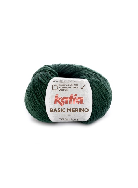 Katia Basic Merino Donker Groen (015)