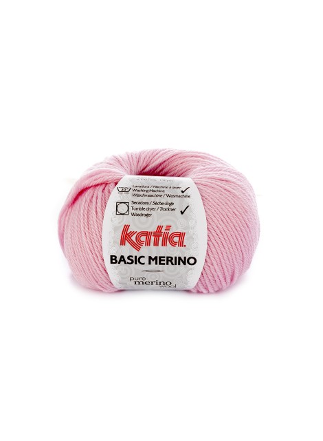 Katia Basic Merino Roze (025)