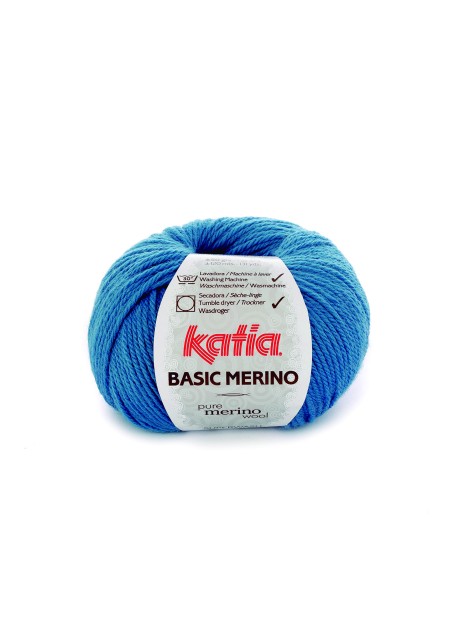 Katia Basic Merino Blauw (033)