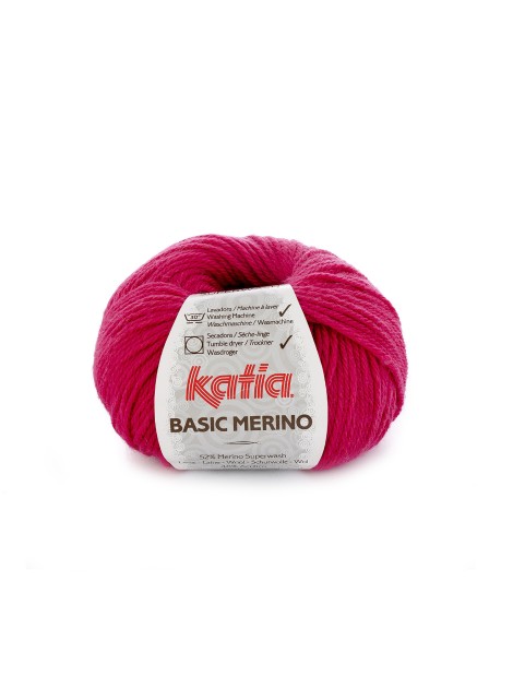 Katia Basic Merino Fuchsia (040)