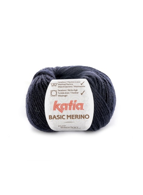 Katia Basic Merino Marine (005)