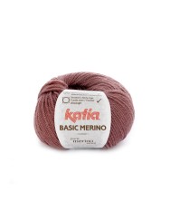 Katia Basic Merino Carnelian Rose (074)