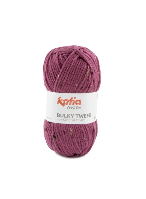 Katia Bulky Tweed Raspberry (203)