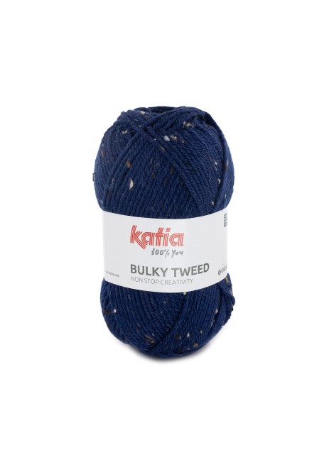 Katia Bulky Tweed Marine (215)