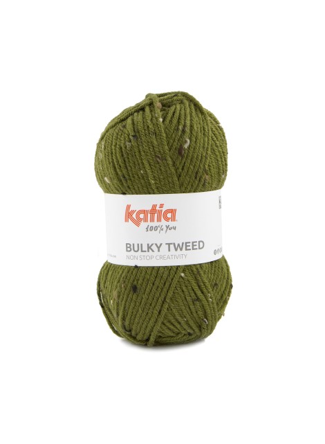 Katia Bulky Tweed Army (209)