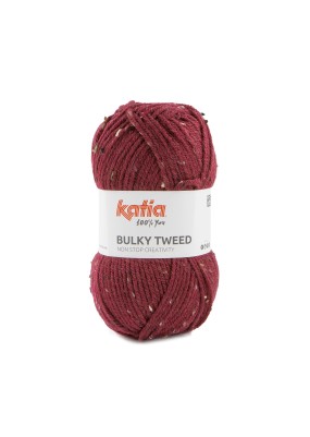 Katia Bulky Tweed Bordeaux (207)