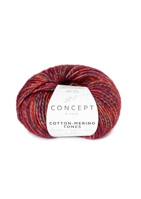 Katia Concept Cotton Merino Tones Bordeaux (303)