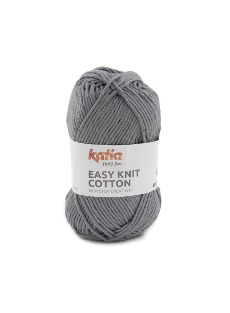 Katia Easy Knit Cotton Grey  (10)