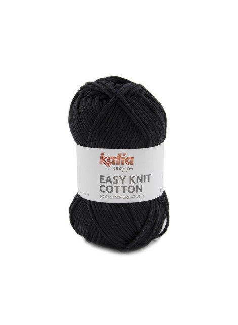 Katia Easy Knit Cotton Black (2)