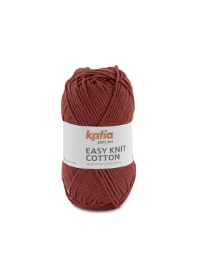 Katia Easy Knit Cotton Claret (4)