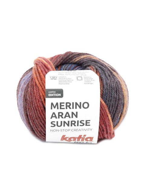 Katia Merino Aran Sunrise Orange (302)