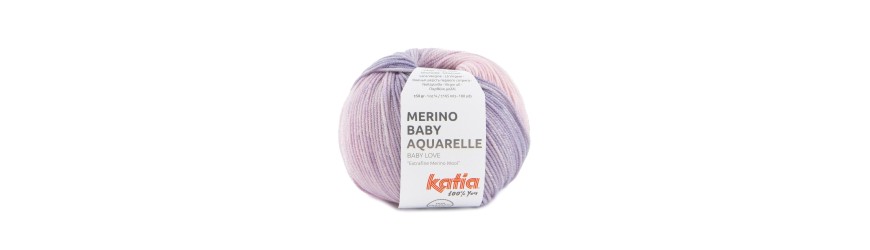 Merino Baby Aquarelle