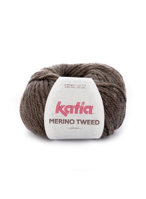 Katia Merino Tweed Chocolate (303)