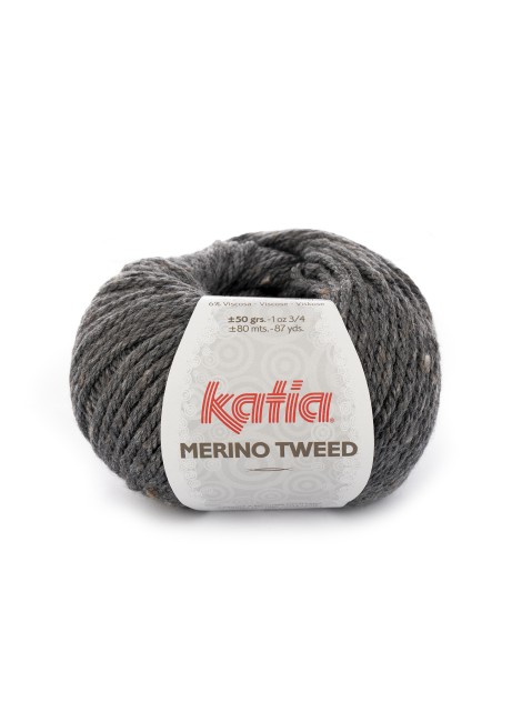 Katia Merino Tweed Grey (308)