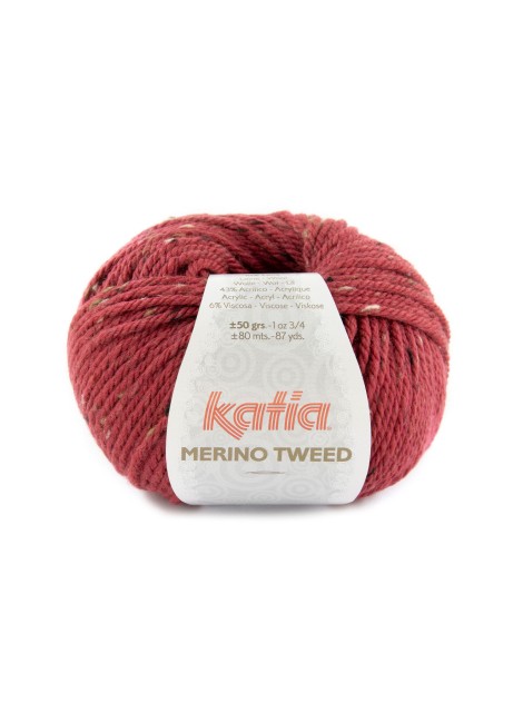 Katia Merino Tweed Red (315)