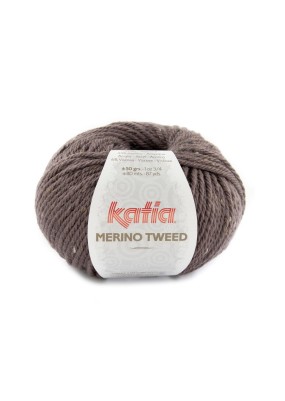 Katia Merino Tweed Aubergine (316)