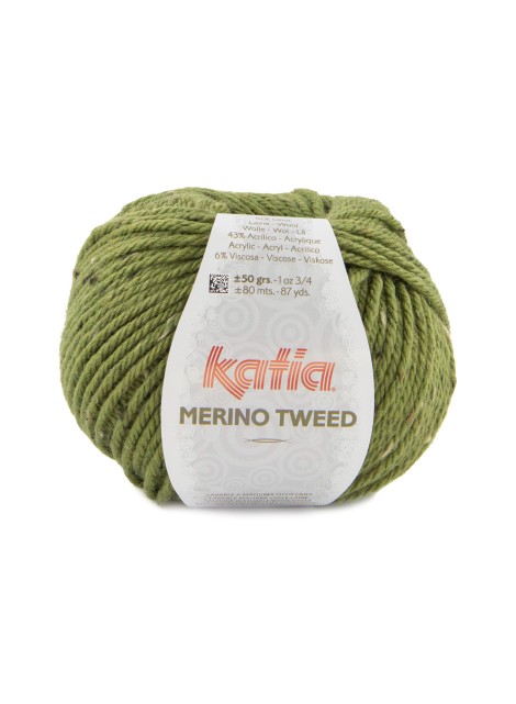 Katia Merino Tweed Green (317)