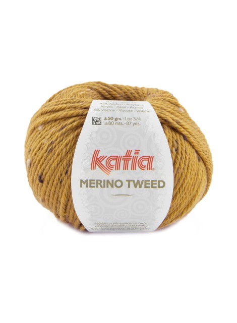 Katia Merino Tweed Ochre (318)