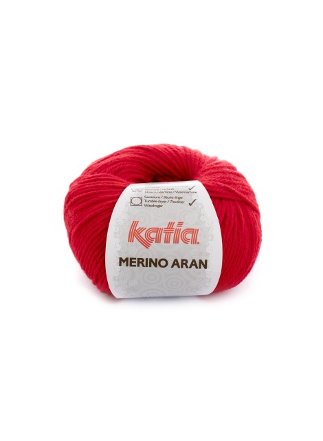 Katia Merino Aran Hot Red (4)