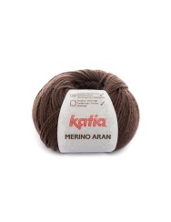 Katia Merino Aran Dark Brown (46)