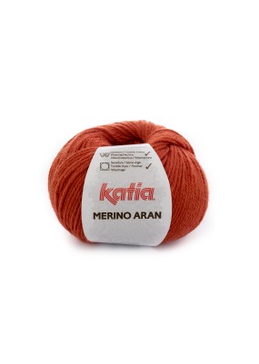 Katia Merino Aran Poppy Red (50)