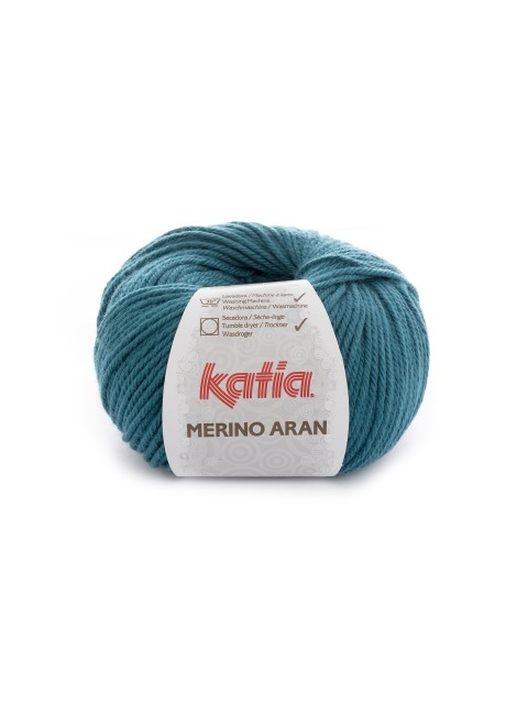 Katia Merino Aran Dark Teal (56)