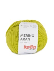 Katia Merino Aran Lime Green (100)