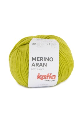 Katia Merino Aran Lime Green (100)