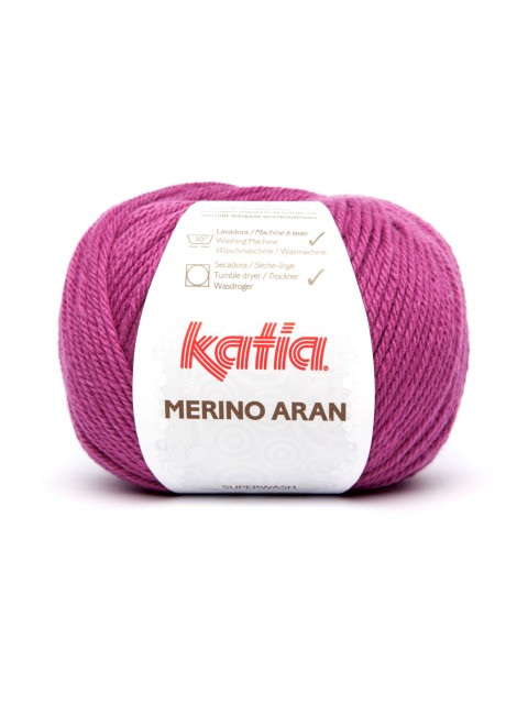 Katia Merino Aran Garden Rose (75)