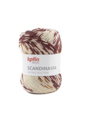 Katia Scandinavia Bordeaux Zwart (354)