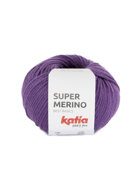 Katia Super Merino Purple (047)