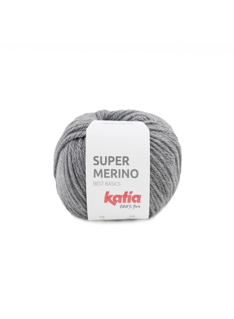 Katia Super Merino Grey (010)