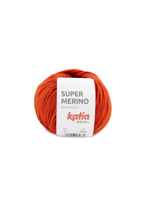 Katia Super Merino Naranja (022)