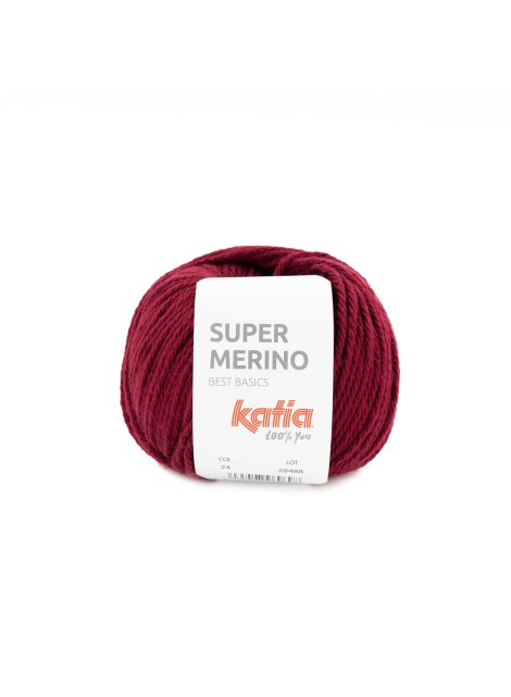 Katia Super Merino Granate (024)