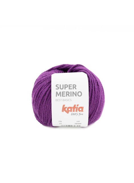 Katia Super Merino Malva (025)