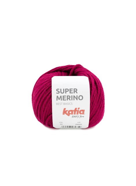 Katia Super Merino Raspberry (030)