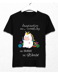 T-shirt Unicorn (Black)  (hidden)