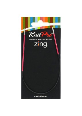 Knitpro Zing Rondbreinaald 25 cm  2 mm