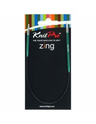 Knitpro Zing Rondbreinaald 25 cm  3.25 mm