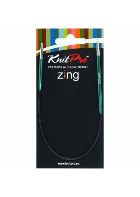 Knitpro Zing Rondbreinaald 25 cm  3.25 mm