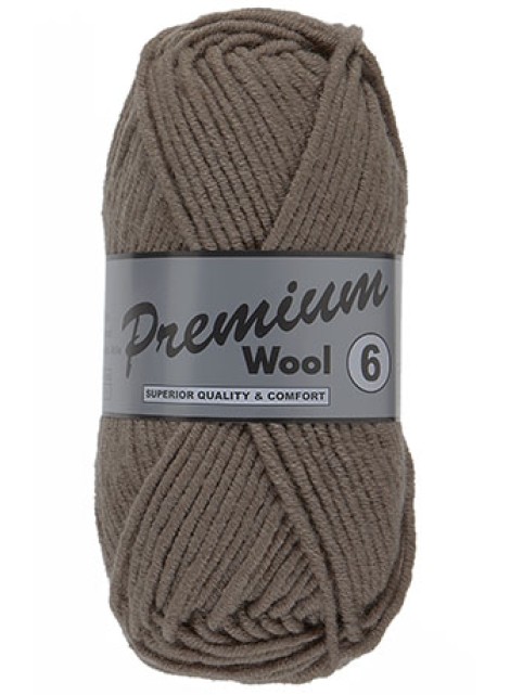 Premium Wool 6 Taupe 792 (per pak / 10 bollen) (black friday)