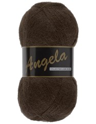 Lammy Yarns Angela Uni Dark Brown (114)