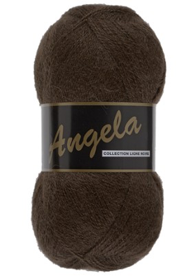 Lammy Yarns Angela Uni Dark Brown (114)