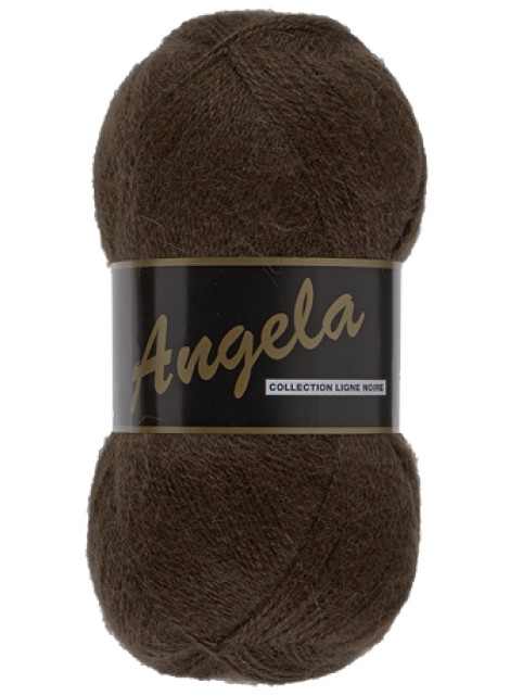 Lammy Yarns Angela Uni Dark Brown (114)