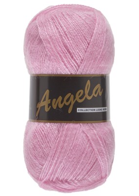 Lammy Yarns Angela Uni Icy Pink (712)