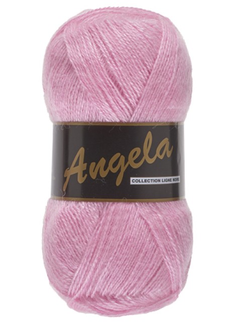 Lammy Yarns Angela Uni Icy Pink (712)