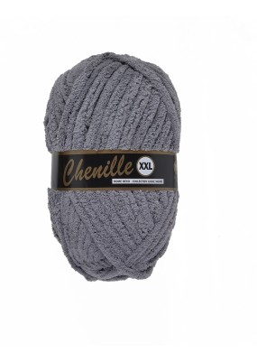 Lammy Yarns Chenille XXL Grijs (004)