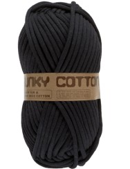 Lammy Yarns Chunky Cotton Black (001)