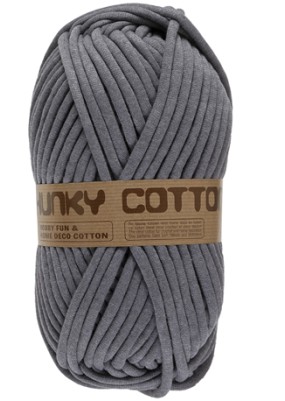 Lammy Yarns Chunky Cotton Grey (002)